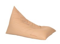 Fotoliu sac pufrelax kudos nude gama premium pu  umplut cu perle polistiren - 4