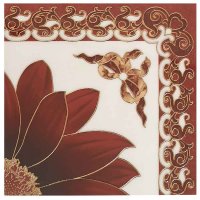Gresie decorativa Baroque 1212VB15 120X120 (4 placi 60X60) lucioasa - 2