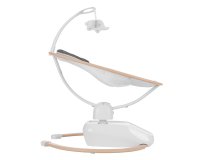 Leagan electric KikkaBoo cu leganare laterala telecomanda si carusel BeeMoove Grey - 5