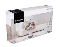 Leagan electric KikkaBoo cu leganare laterala telecomanda si carusel BeeMoove Grey - 6