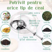 Infuzor inox PUSH 5 O'Clock Tea - 3