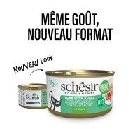 SCHESIR In Jelly pentru Pisici cu Ton si Alge Marine, 70g - 7