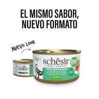 SCHESIR In Jelly pentru Pisici cu Ton si Alge Marine, 70g - 8