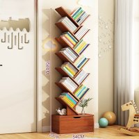 Raft de Carti in Forma de Copac - Design Modern si Compact - 1