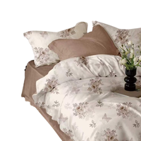 Lenjerie de pat Somnart Extra din finet, 6 piese, Vanilla Bloom, cu cearceaf clasic 230 x 250 cm - 2