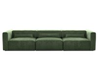 Canapea Extensibilă 5 locuri ZANETTO, cu 3 lăzi depozitare, 340x103x70 cm - 1