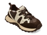 Pantofi sport GRYXX maro, model 2972 din piele ecologica pentru femei - 1