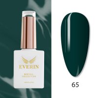 Oja Semipermanentă Everin Royal Collection 10 ml – 65 Royal Dark Emerald | Verde Smarald Intens - 1