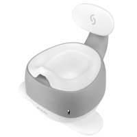 Olita pentru copii Pottili Skiddou balenuta cu capac Evening shadow Gri - 9