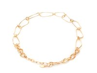Curea din metal ALDO EMILLIA 710, aurie - 1