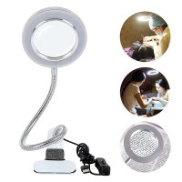 Lampă de Masă cu Lupă LED | Iluminare și Mărire pentru Precizie - 1