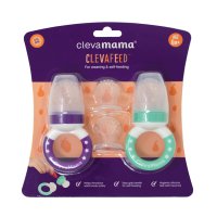 Set dispozitive de hranire din silicon Clevamama 3014 - 2