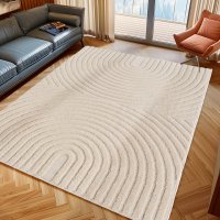 Covor traversa Art boho V2 Crem 80x250 cm - 1