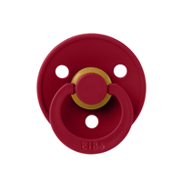 Suzeta Colour Latex Bibs tetina rotunda 0 luni + Ruby - 4