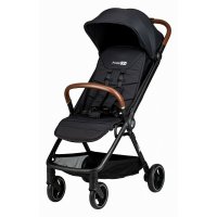 Carucior sport pliabil FreeON Bold, pentru copii de la nastere pana la 22 kg, cu roti cu suspensii si spatar reglabil, Black - 1