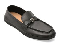 Mocasini IMAGE negri, 2595, din piele naturala - 1