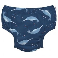 Slip copii eco SPF 50+ pentru inot Green Sprouts by iPlay Narwhal 6 luni - 8