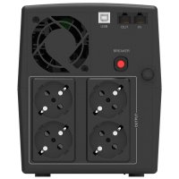 UPS line interactiv 1500VA/900W, afisaj LCD, iesire 4xSchuko, baterie 2x12V/7.2Ah Powerwalker - 2