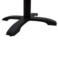 Stalp picior suport blat masa bar Ntona metal negru 40x40x108 cm - 4