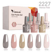 Set 6 Culori Oja Semipermanenta Venalisa- 2227 - 2221 - 1