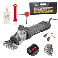 Masina de tuns oi KRAFTNER KF-1542, 1500 W, 2800 rpm, latime de taiere 77 mm, 6 trepte variabile, carbuni de rezerva - 1