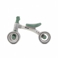 Bicicleta de echilibru pentru copii, Adamex Welly, cu 4 roti, 3 moduri de iluminare LED in ghidon, testata EN71, Grey Mint - 2