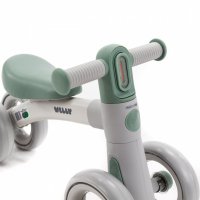 Bicicleta de echilibru pentru copii, Adamex Welly, cu 4 roti, 3 moduri de iluminare LED in ghidon, testata EN71, Grey Mint - 5