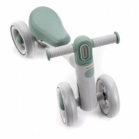Bicicleta de echilibru pentru copii, Adamex Welly, cu 4 roti, 3 moduri de iluminare LED in ghidon, testata EN71, Grey Mint - 6