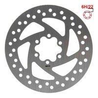 Disc de frana 145mm 6H pentru trotineta electrica Motus Pro 10 si Techlife X8 - 1