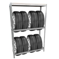 Raft pentru depozitare anvelope SR10540 Grafner 16828, 8 anvelope - 1