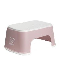 BabyBjorn Treapta Inaltator pentru Baie, Alb/Roz - Sigur si Stabil - 1