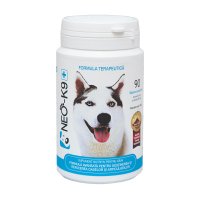 Supliment nutritiv pentru caini, Neo K9+, 90 tablete masticabile - 1