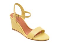 Sandale FLAVIA PASSINI galbene din piele naturala, model 375021 - 1