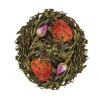 Ceai Verde Strawberry & Champagne (Gramaj: 50g) - 1