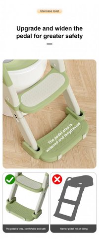 Little Mom Purple Reductor Multifunctional 3 in 1 pentru Copii, Pliabil, Ergonomic, cu Recipient Colector si Manere, Dimensiuni 35.5x17x39 cm - 5