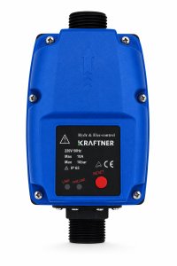 Presostat electronic KRAFTNER KF-5396 pentru pompa de apa, 10 bar, 230-240V, 1 inch, reglare 1-3,5 bar - 4