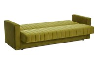 Canapea Extensibilă 3 locuri EMERALD, cu ladă de depozitare, 215x70x90 cm - 2