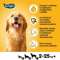 PEDIGREE Tasty Bites cu branza, recompense delicioase pentru caini, 155g - 6