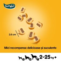 PEDIGREE Tasty Bites cu branza, recompense delicioase pentru caini, 155g - 3