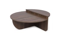 Masuta de cafea, Hanah Home, pal melaminat, nuc, 90x60x30 cm, 552NOS2234 - 1