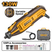 Ingco MG13328E Masina de Gravat si Slefuitor Biax 130W 3.2mm cu Control Variabil - 1