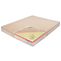 Saltea Ortopedica 100x200 cu Arcuri Pocket - Bio Bumbac Air si Memory HD, Hotel Range - 1