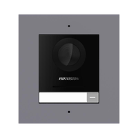 Videointerfon IP Hikvision DS-KD8003-IME1(B)/FL pentru exterior, montaj ingropat, 1 buton, 2000 utilizatori - 2