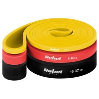 Set de 3 benzi elastice REBEL ACTIVE POWER BAND din latex, 4-32KG - 1