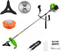 Motocoasa pe benzina 2 timpi 40.5cc 2.5cp cu maner anti-vibratii si accesorii Poland - 1