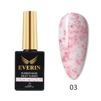 Rubber Cover Base Everin 15ml- MILKY FLAKES 03 - MF-03 - Everin.ro - 1