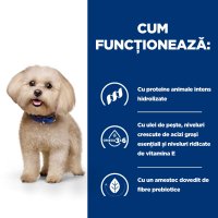 HILL'S Prescription Diet z/d Food Sensitivities Mini, dietă veterinară câini, hrană uscată, afecțiuni dermatologice și digestive HILL'S Prescription Diet z/d Food Sensitivities Mini, dietă veterinară câini, hrană uscată, piele & blana, sistem digestiv, 1 - 4