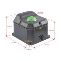 Adapatoare Vaci si Cai 40 L Anti-Inghet cu Bila, Kerbl, Semiautomata - 10