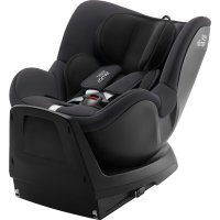 Scaun auto rotativ, 360º, Britax Römer, Cu baza inclusa, 0 luni - 4 ani, ISOFIX, DUALFIX PLUS, Midnight Grey - 1