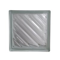 Caramida sticla transparenta Diagonal Wave - 1